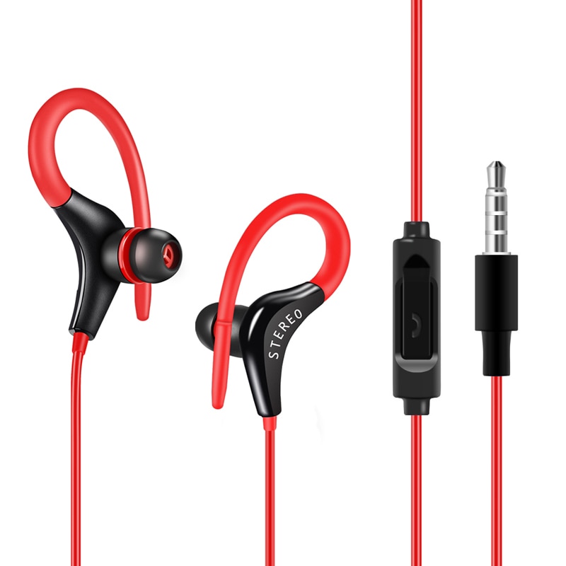 SportFit In-Ear Mic Headphones