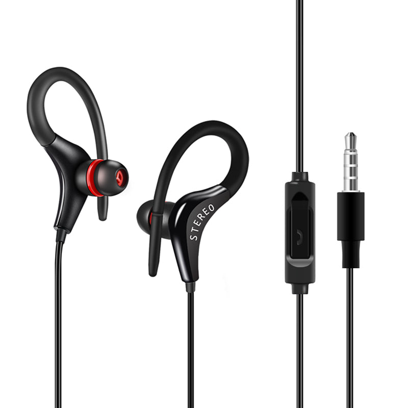 SportFit In-Ear Mic Headphones