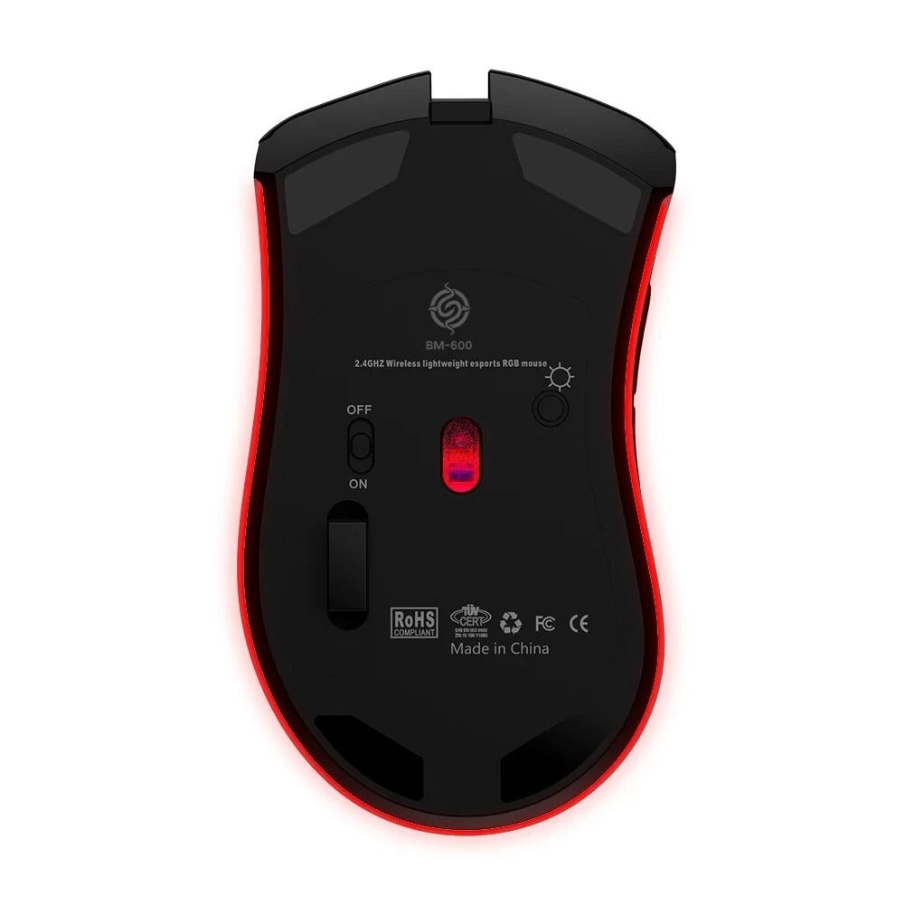 BM600 RGB Hybrid Gaming Mouse for PC