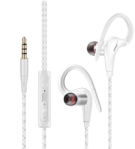 SportFit In-Ear Mic Headphones